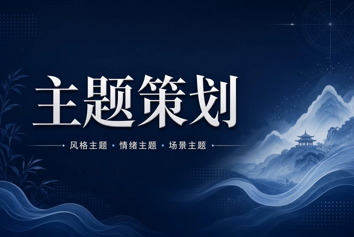 17C风格主题策划视觉